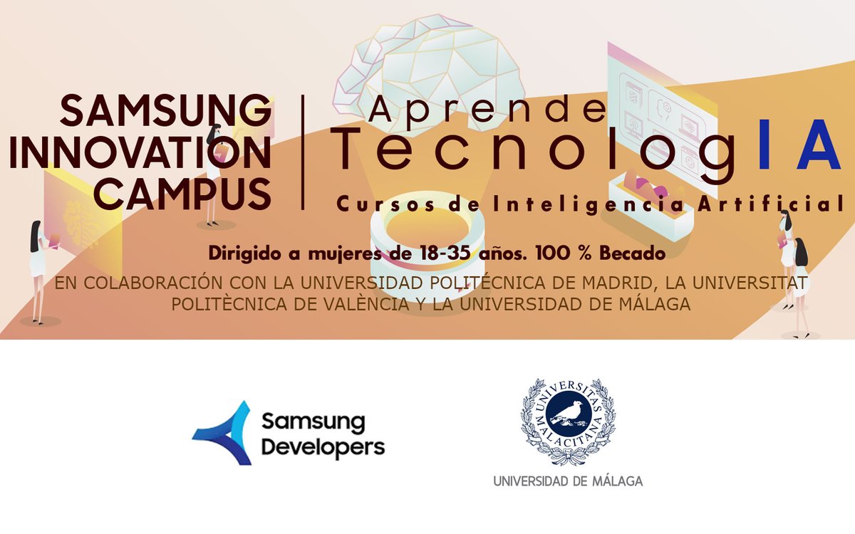 Curso de Inteligencia Artificial para mujeres del Samsung Innovation Campus

🔥 valledelguadalhorce.org/curso-de-intel…

#ProgramaciónPython
#MujeresEnTecnología
#IAparaMujeres
#DesarrolloDeIA
#MujeresEnIA
#FormaciónTecnológica
#SamsungInnovationCampus #SamsungDEV #SamsungDevSpain #UMAMálaga