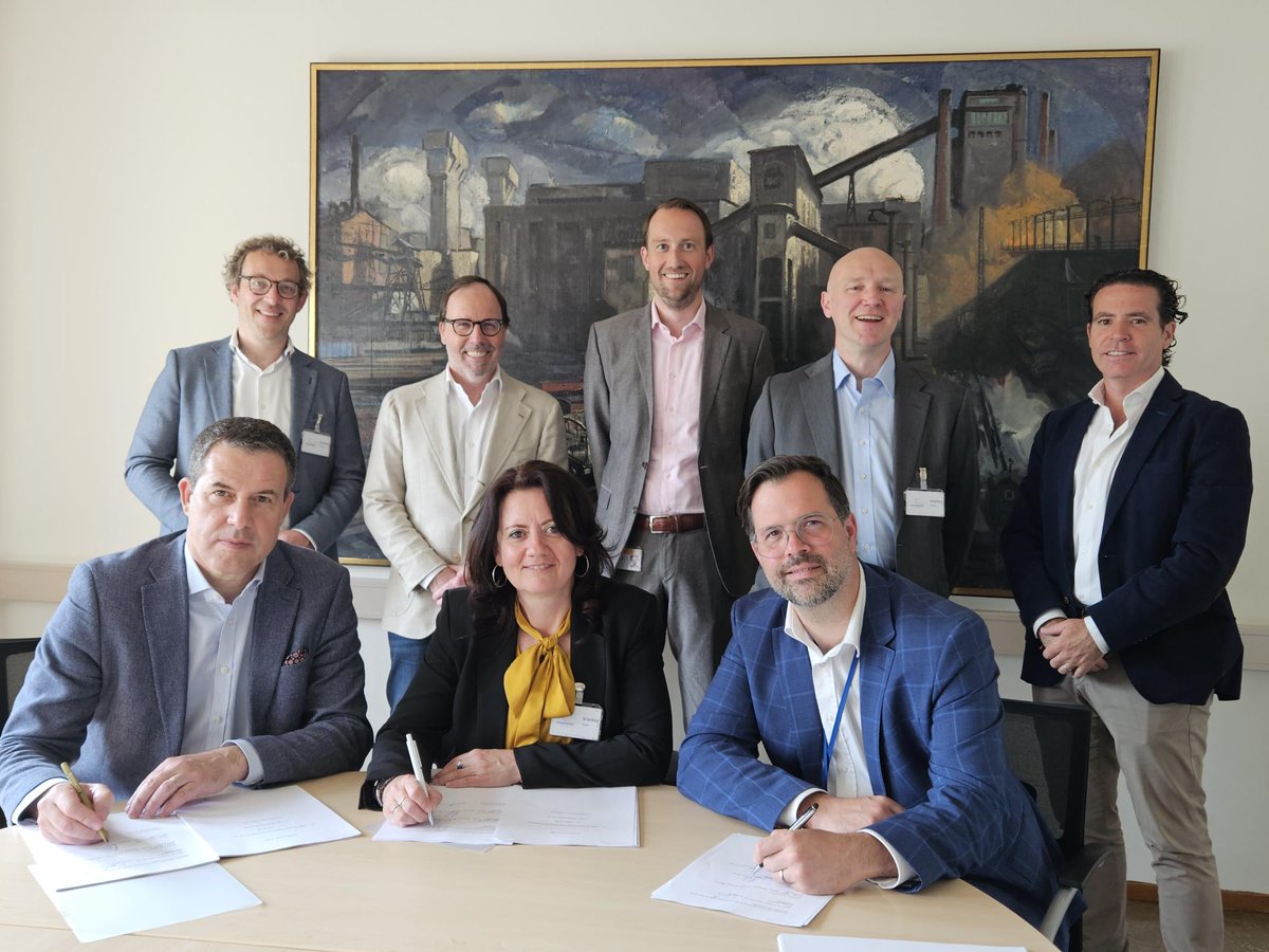 Today, Deputy CEO Bruno Guillon signed an agreement on behalf of Plastic Energy w/<a href="/Nedvang/">Nedvang</a> to supply post-consumer plastic #packaging waste as feedstock for our #advancedrecycling ♻ plant (SABIC Plastic Energy Advanced Recycling) w/<a href="/SABIC/">SABIC I سابك</a> in Geleen, NL 🇳🇱 A great step forward!