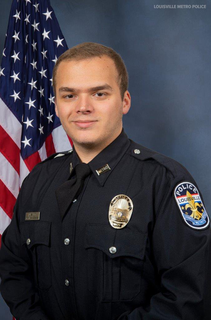 WHAS11's tweet photo. Good news! ♥ LMPD Officer Nickolas Wilt is the 'most awake he's been' since the Old National Bank shooting and continues to show signs of improvement, officials said.

More here: https://t.co/9jgme5hI2g https://t.co/ASWv4YAte4