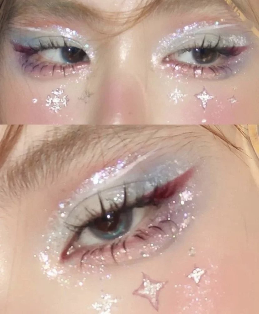 this eye makeup is so pretty