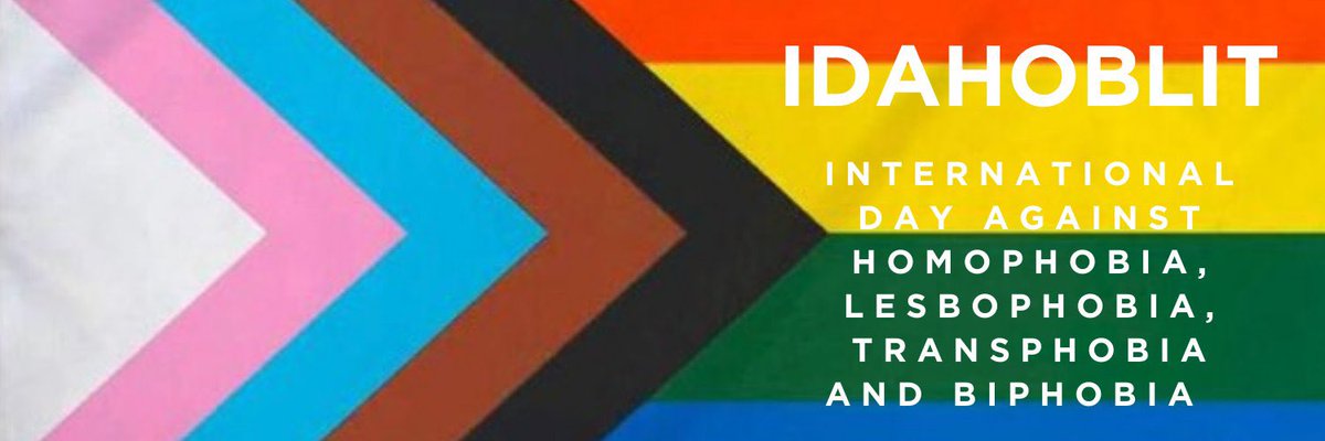 It’s #IDAHOBLIT today: International Day against Homophobia, Biphobia, Lesbophobia and Transphobia. In 2015, the UK was ranked as a leading country in Europe for LGBTQ+ rights. This year it has fallen to 17th place. Our work continues and we must never be complacent