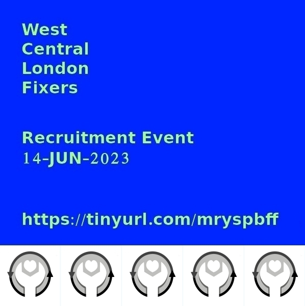 WCL Fixers Recruitment Event - 14-JUN-2023 tinyurl.com/mryspbff