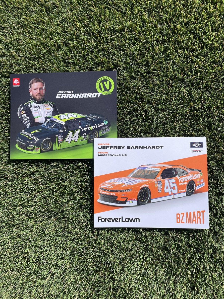 Check out the link in our bio to get your hero cards today! 

#haulgrass #blackandgreengrassmachine #earnhardt #nascar