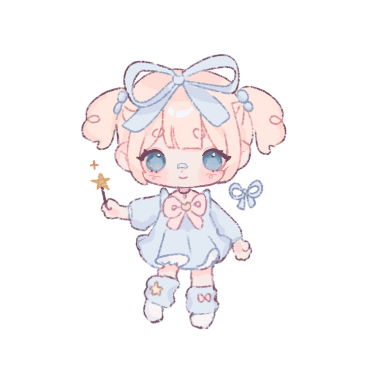 a little art raffle!
1 person will get this little chibi! (detailed things may get simplified)
ends on may 20th (my bday :3)
just retweet to join! ♡