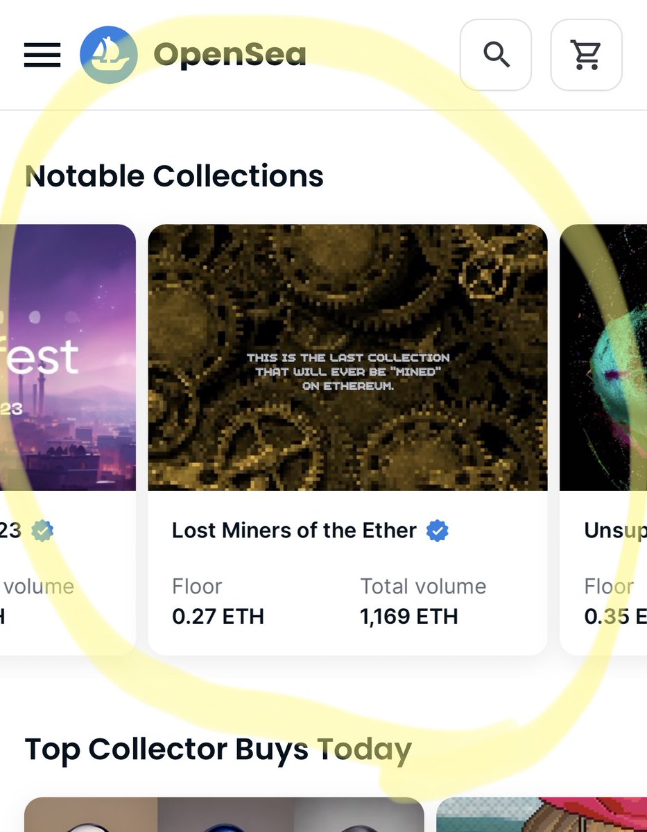 There is no “may or may not be notable “here.  

The <a href="/LostMinersETH/">Lost Miners</a> are very notable. 

Check the whitepaper linked near the bottom of the OpenSea description and decide on its long term relevance for yourself.