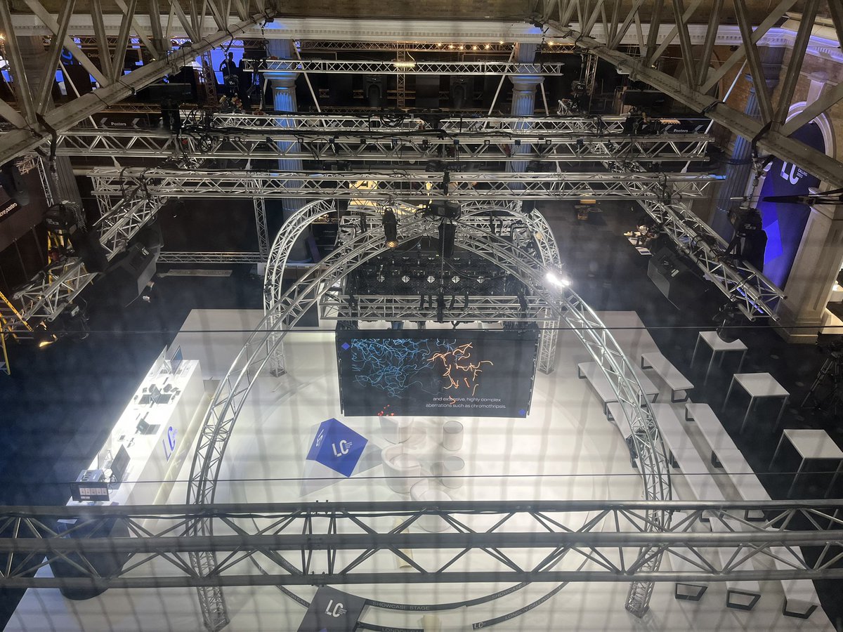Kicking off this morning’s #NanoporeConf Workshop introducing Nanopore Data and Analysis Solutions + masterclass on How To Take Your Data Analysis Further + rehearsing moderating a panel discussion on Variant Analysis at London Calling 2023  - what a day at Billingsgate London!
