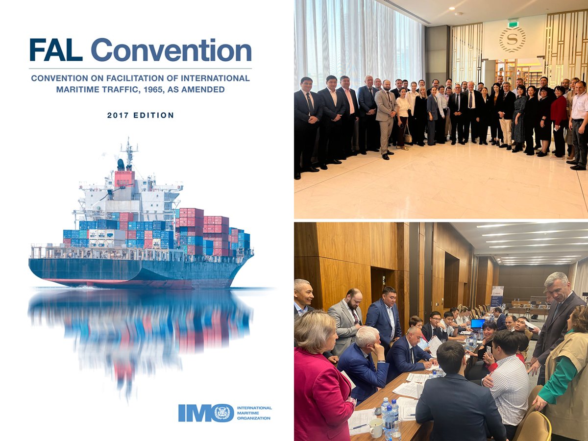 Maritime trade facilitation takes centre stage in Astana, Kazakhstan: bit.ly/3OfsDsH #MaritimeSingleWindow #FALConvention