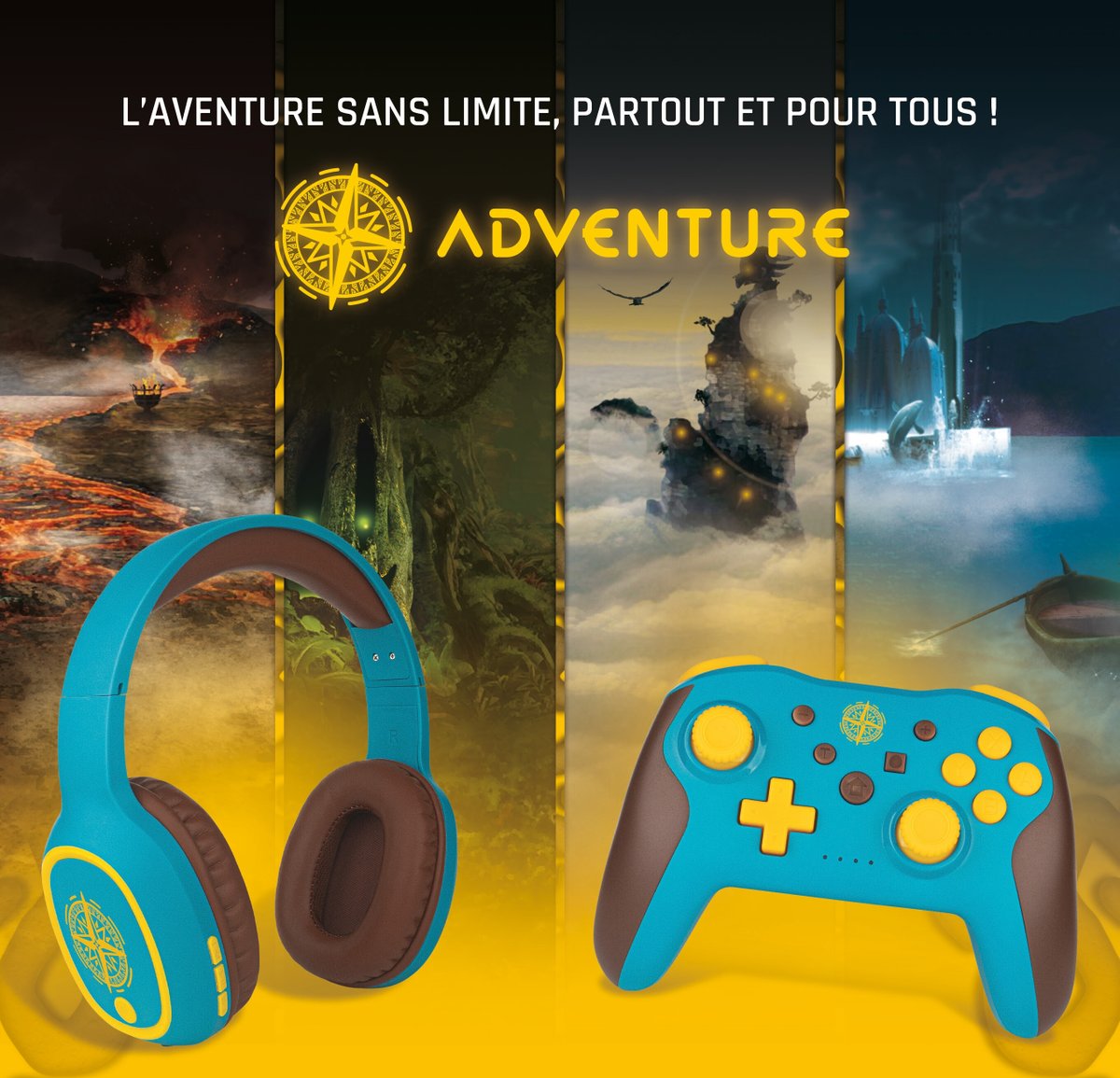 Après une semaine, vous en êtes où sur #ZeldaTOTK ?

Chez nous, on ne s'en lasse pas ☺️ Et pour couronner le tout, on utilise nos nouveaux casques et manettes Adventure !

Dès le 1er juin dans vos magasins préférés !🥳