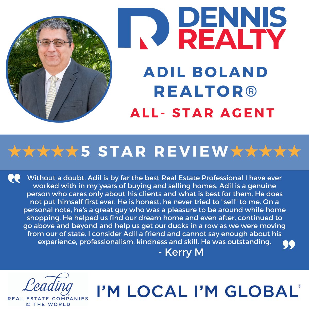 Congratulations Adil! Kind words from another happy client. 😊 🎉🏠

#bestagent #realtor #onlythebest #thedennisdifference #dennisrealty #isellrealestate #sellmyhouse #justlisted #justsold #realestate #tamparealestate #tamparealtor #homesforsale