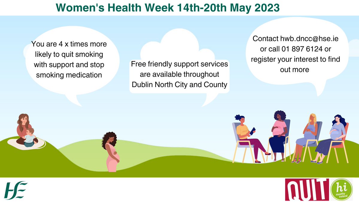 HSE CHO DNCC (@hsechodncc) on Twitter photo Quitting smoking is the best thing you can do to improve your health, this is especially true during pregnancy #WomensHealthWeek. You can register for free friendly non-judgemental support to quit smoking here: smartsurvey.co.uk/s/DNCCstopsmok… <a href="/HSEQuitTeam/">HSE QUIT Team</a> Quitting smoking is the best thing you can do to improve your health, this is especially true during pregnancy #WomensHealthWeek. You can register for free friendly non-judgemental support to quit smoking here: smartsurvey.co.uk/s/DNCCstopsmok… <a href="/HSEQuitTeam/">HSE QUIT Team</a>