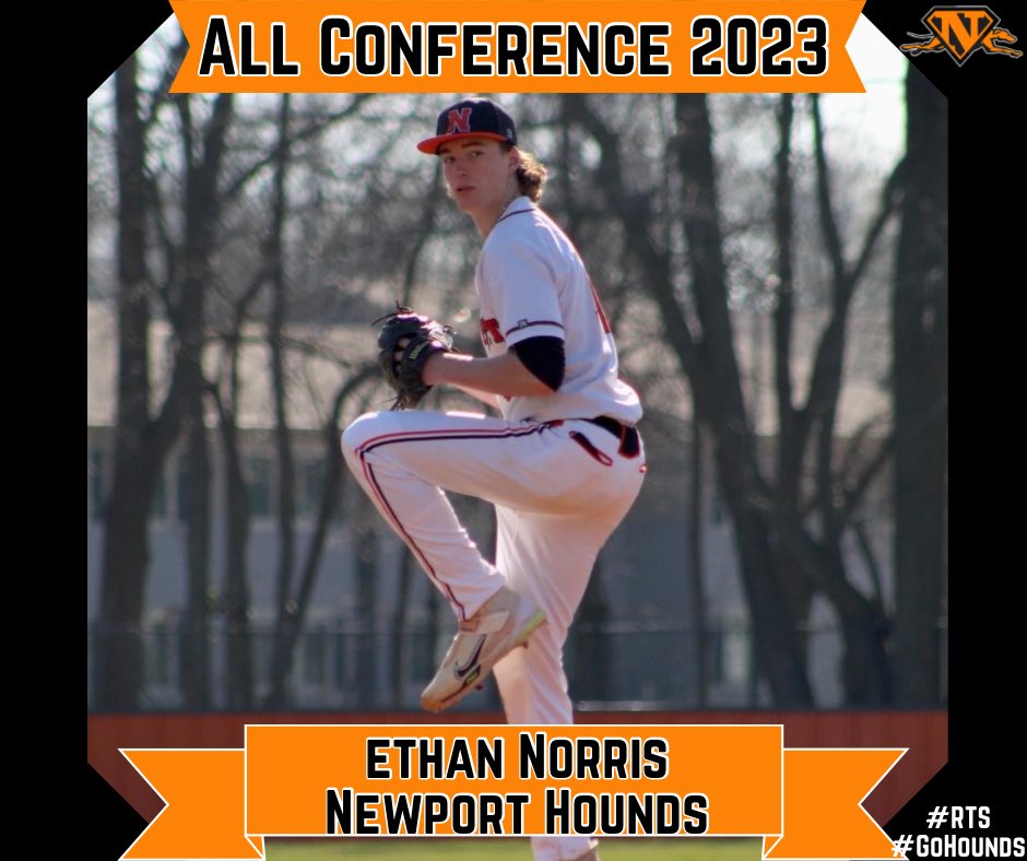 Newport Hounds Baseball (@newporthounds) on Twitter photo Congratulations to these two guys for the All-Conference honors!! <a href="/OzierJacob/">jacob ozier</a> and <a href="/EthanNorris2025/">Ethan Norris</a>
#GoHounds
#RaiseTheStandard Congratulations to these two guys for the All-Conference honors!! <a href="/OzierJacob/">jacob ozier</a> and <a href="/EthanNorris2025/">Ethan Norris</a>
#GoHounds
#RaiseTheStandard