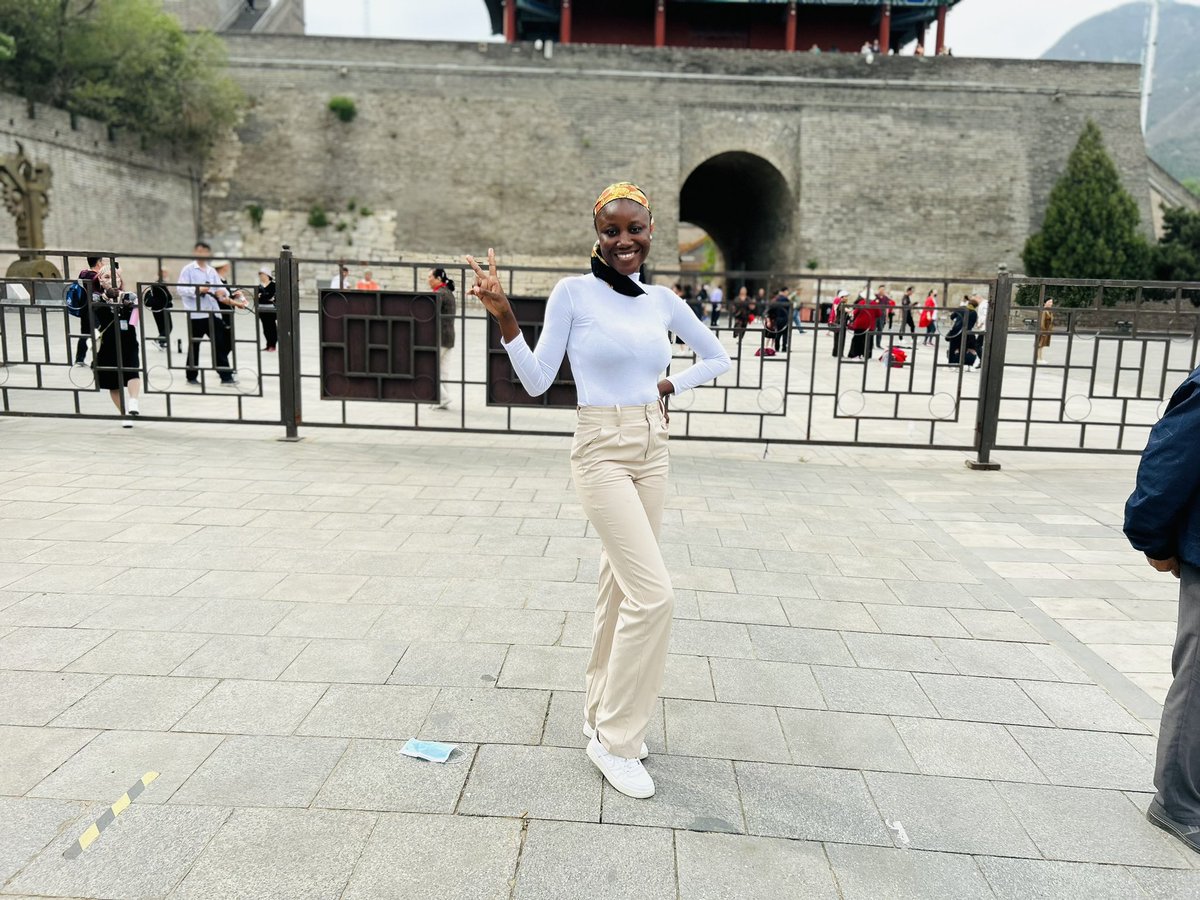 Jainajatta's tweet photo. A visit to the Great Wall- Beijing China 🇨🇳 

#gambiachina23
#sustainabledevelopment
#greatwall https://t.co/ZG7Ywlzf45