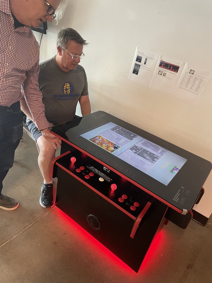 Emily Zauss Colpi (@bookwarrior) on Twitter photo Day 2 of #Intersession23: <a href="/uofcincy/">University of Cincinnati</a> 1819 Innovation Hub. So much fun checking out their massive Makerspace and Esports Lab. Cincy is so lucky to have this place. Who knew there were so many careers in the $122 billion video game industry?! <a href="/WarriorsBEyond/">Warriors BEyond</a> <a href="/MariemontSchool/">Mariemont Schools</a> Day 2 of #Intersession23: <a href="/uofcincy/">University of Cincinnati</a> 1819 Innovation Hub. So much fun checking out their massive Makerspace and Esports Lab. Cincy is so lucky to have this place. Who knew there were so many careers in the $122 billion video game industry?! <a href="/WarriorsBEyond/">Warriors BEyond</a> <a href="/MariemontSchool/">Mariemont Schools</a>