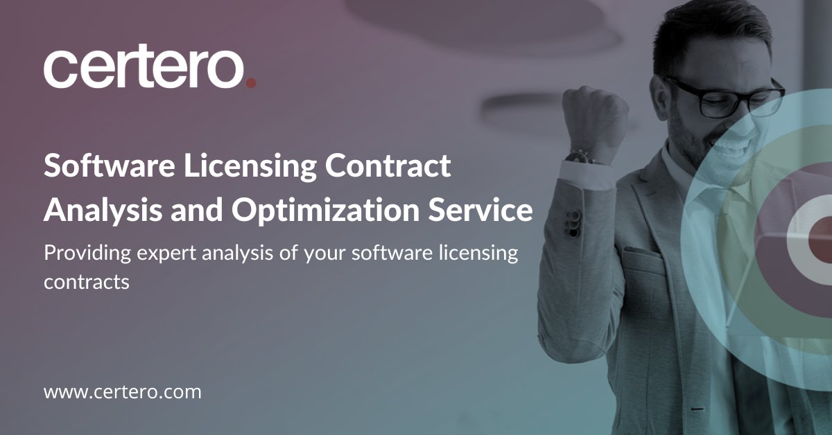 Certerosoftware's tweet image. Unlock the Power of Software License Optimization with Certero&apos;s Expert Service 🔑

certero.com/services/softw…

#Certero #SoftwareLicenseOptimization #ITManagement #CostSaving #Compliance