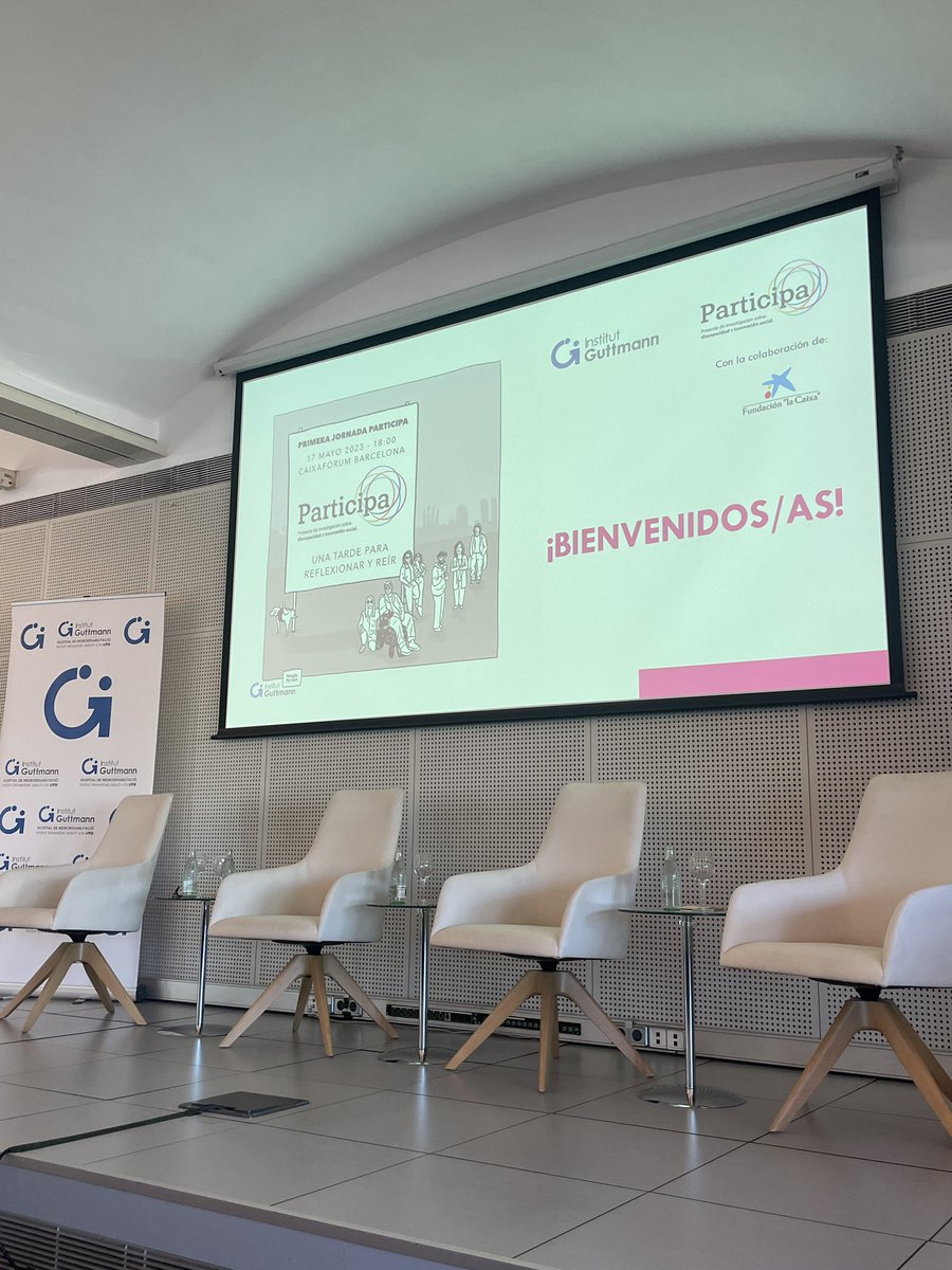Taula rodona del projecte Participa de <a href="/IGuttmann/">INSTITUT GUTTMANN</a> on ens compartiran les dades que han recollit en aquesta fase del projecte. Amb ganes de comprtir la meva experiencia.
