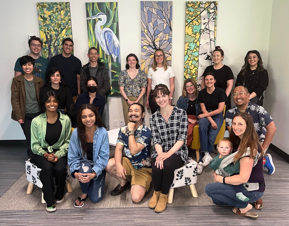 SustainableWat's tweet photo. Yesterday was our first in-person all-team staff + #volunteers meeting in three years! It was a blast to connect with each other over icebreakers and #sustainability efforts! 

We thank you for your dedication to making @RegionWaterloo a more sustainable place to live and work! https://t.co/RdeQD4onPX