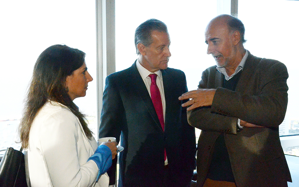 MTSSuy's tweet photo. El ministro @Pablo_Mieres participó de la presentación de la empresa QUBIKA, en el piso 40 del WTC. QUBIKA nace de la fusión de dos empresas del rubro tecnología en Uruguay @december_labs y @moove_it. https://t.co/f6l5GliujX