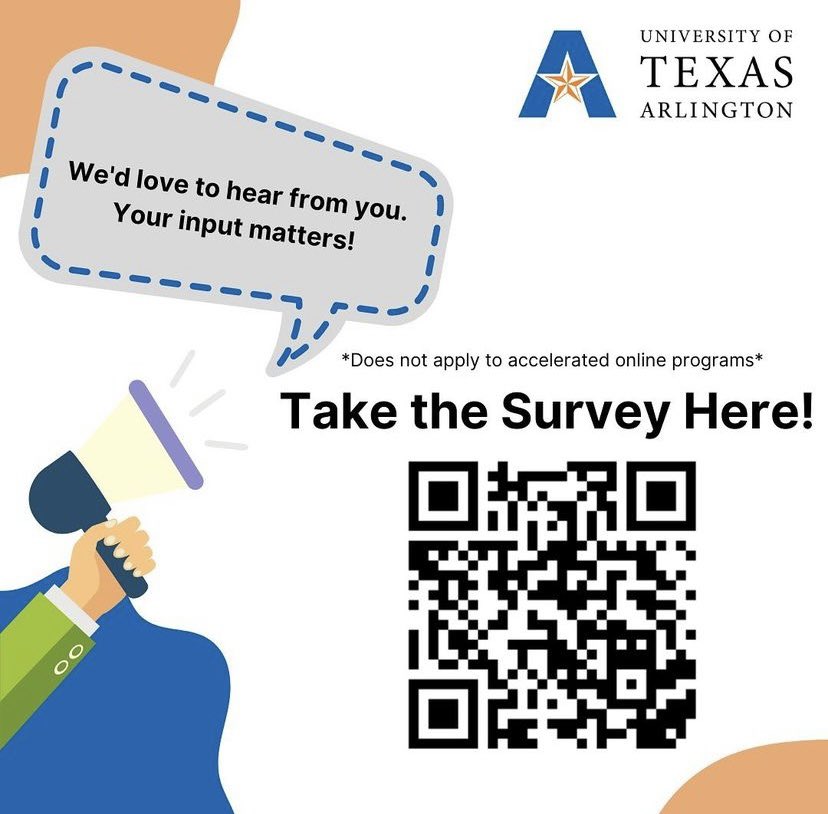 UTAmoney's tweet photo. 📢Hello, Mavs! We implemented a non-drop for non-payment policy and wanted your feedback🗣️ Please help us by taking the survey through the QR code, or you may have received the link through your student email. 

Thank you and Mav Up! 💙🧡 https://t.co/lVVeBlA41j