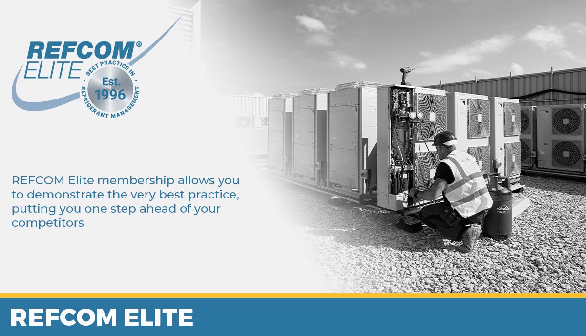 _REFCOM's tweet photo. Enhance your #FGas certification to #REFCOM Elite and promote best practice in #refrigerant management. Our voluntary scheme encourages working to industry codes of practice and compliance with the latest industry legislation.
Find out more here | https://t.co/5xZ7H3fBkb https://t.co/LKLEHuyDRB