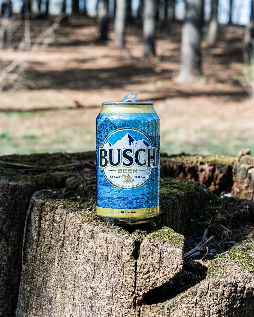 Always cold and smooth... 🧊❄️ @BuschLight