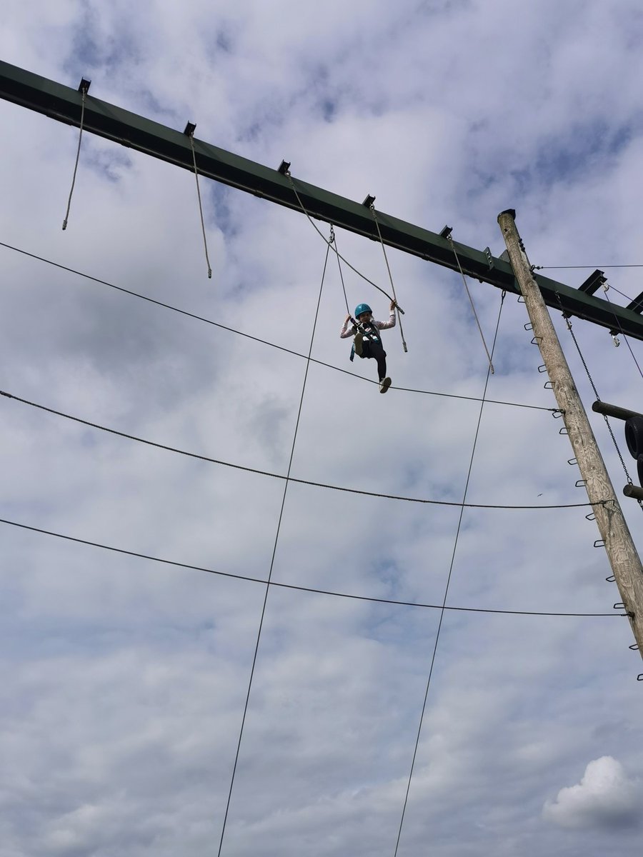 All settled in our rooms, first activity completed and on to the second! Group 1 abseiling and traversing. #goteamsthardulphs🌟