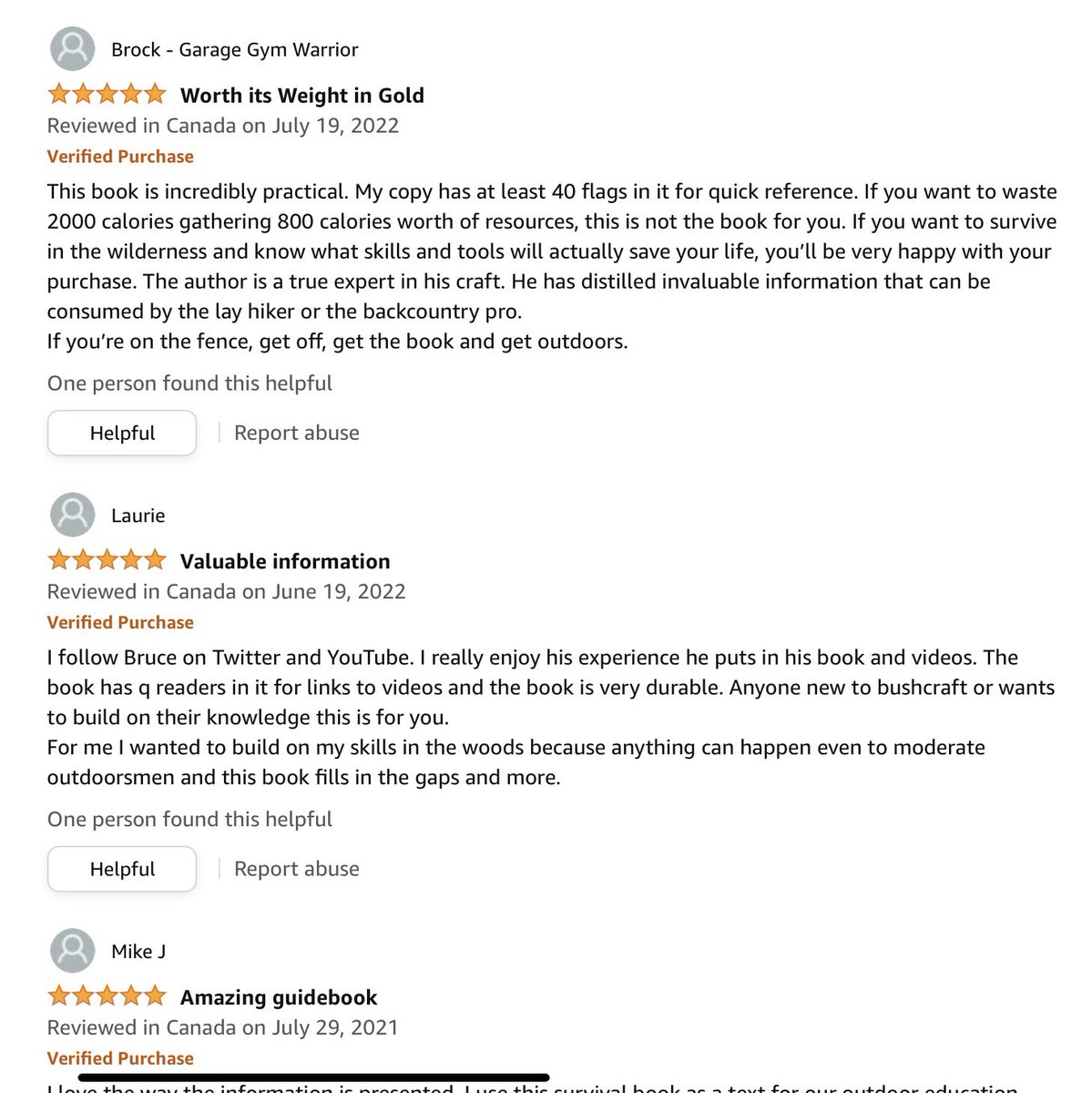 brucezed's tweet photo. 2/2 “Canadian Wilderness Survival” is Worth the Read, read the reviews on @amazons to be sure this is a book you need in your Library or as a gift for somebody you care for who travels in or through the wilderness #outdoorlearning #survival #outdoors #BookReview #Bestseller https://t.co/C2u9s6KBp5