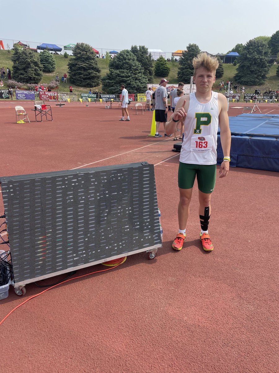 STATE CHAMP X 2

Jackson Kessler goes back-to-back as the Class A High Jump champion. The ⁦<a href="/PiusXtra/">Pius X Activities</a>⁩ senior cleared 6-feet, 8-inches for the title.  

Coverage tonight on <a href="/1011_News/">10/11 News</a>!