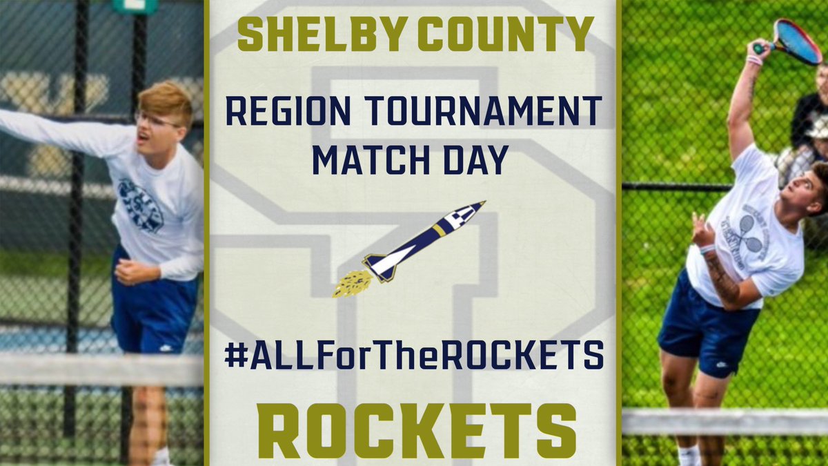 SCHS Athletics (@schsrockets) on Twitter photo It’s MATCH DAY- The Rockets continue Region play this afternoon! Good Luck Trent, Cox, Kingsolver, and Burnett!! #ALLForTheROCKETS 🚀🚀 <a href="/RocketPrincipal/">Shelby County High School</a> <a href="/Rockets_Tennis/">SCHS Rockets Tennis</a> <a href="/SCPS_Activities/">SCPS_Activities</a> <a href="/D_Brightwell_/">Derek Brightwell🐀</a> It’s MATCH DAY- The Rockets continue Region play this afternoon! Good Luck Trent, Cox, Kingsolver, and Burnett!! #ALLForTheROCKETS 🚀🚀 <a href="/RocketPrincipal/">Shelby County High School</a> <a href="/Rockets_Tennis/">SCHS Rockets Tennis</a> <a href="/SCPS_Activities/">SCPS_Activities</a> <a href="/D_Brightwell_/">Derek Brightwell🐀</a>