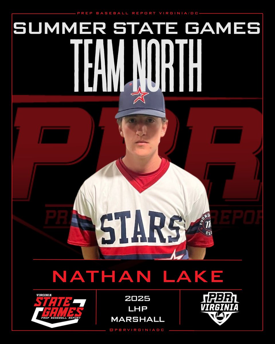 ⭐ VA/DC Summer State Games ⭐

'25 Nathan Lake has accepted his invite to the #VADCStateGames and will rep Team North.

Will you #RepYourRegion ? Request your invite today.

Profile ➡️ loom.ly/dJpqnn8

Request an invite ➡️ loom.ly/_6hfYWI

#PBRIsThere