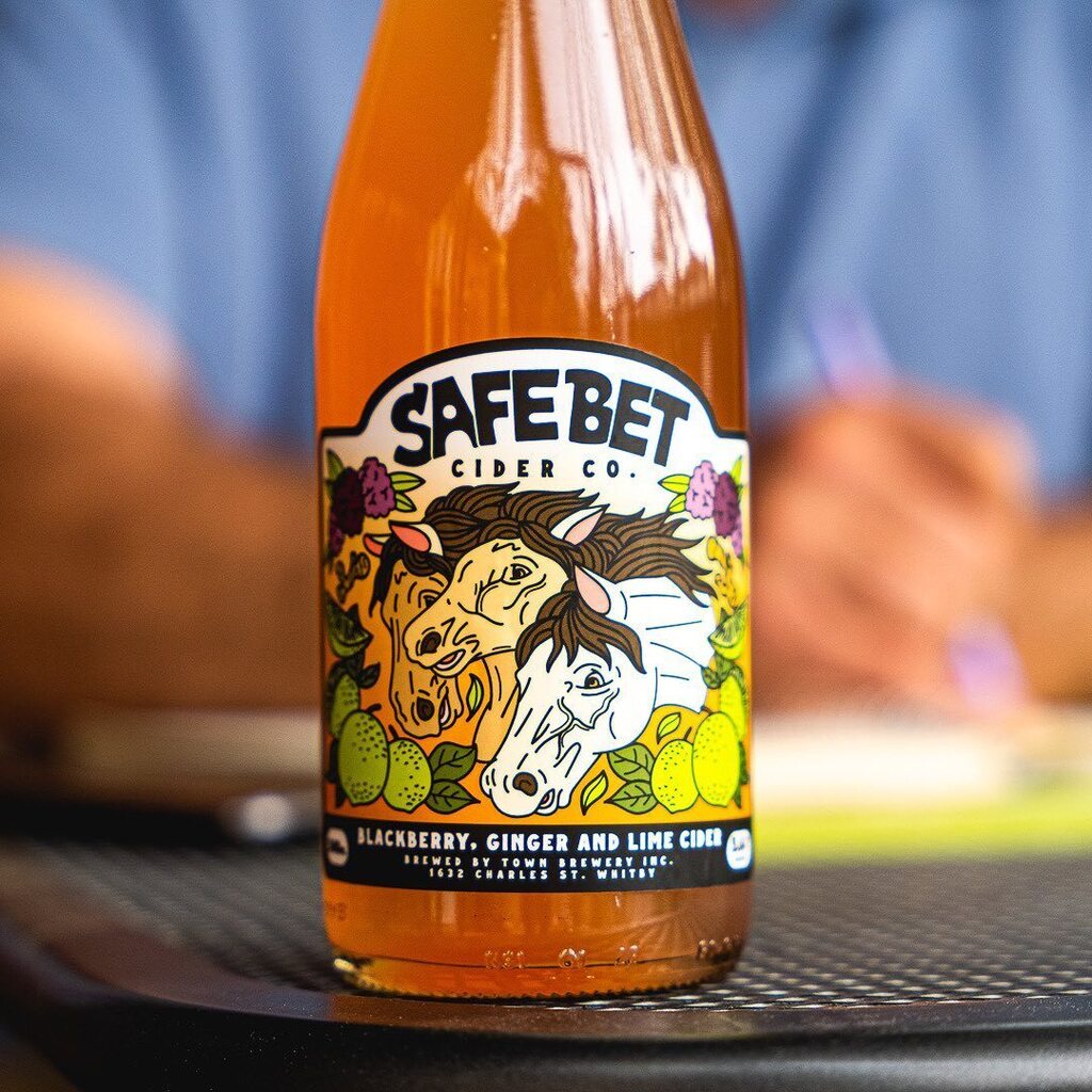 We're super excited to share the brand new @safebetcider release with you all today!!!

The inspiration behind our newest cider came while sipping on a cocktail - a Moscow Mule with fresh muddled blackberries. It got the juices flowing and we decided to … instagr.am/p/CsWYx8uL0EJ/