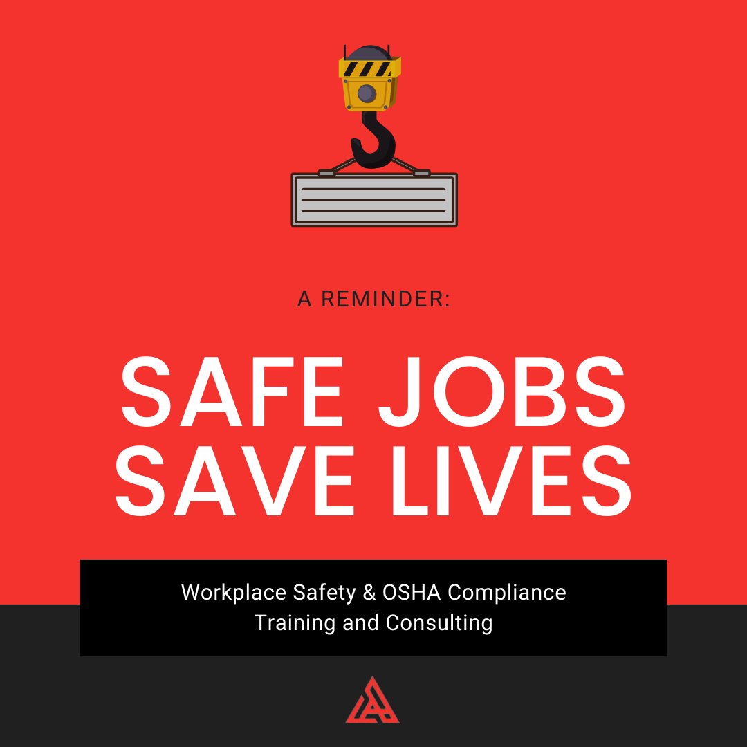 ash_safety's tweet photo. Safe jobs aren't just about protecting workers, they're about protecting the livelihoods that rely on them.

Contact us for a free consultation.

#workplacesafety #constructionsafety #safetytrainingservices #oshatraining #OSHA https://t.co/QYctFHguQr
