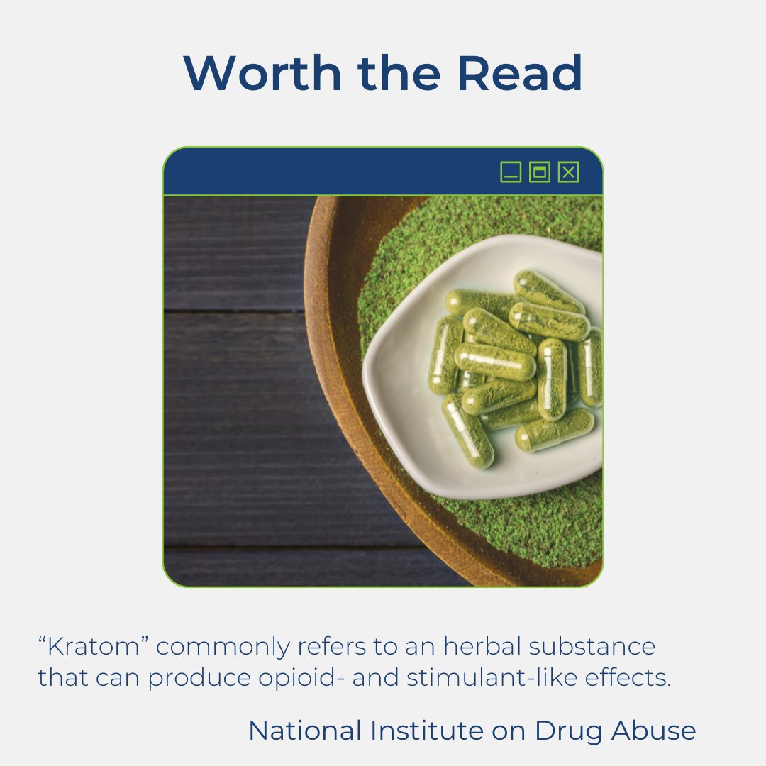 Wednesday Wisdom 🌟 Kratom is an herbal substance that can produce opioid and stimulant-like effects. NIDA outlines how its use affects pregnancy. #kratom #NIDA #NationalInstituteonDrugAbuse #drugmisuse
