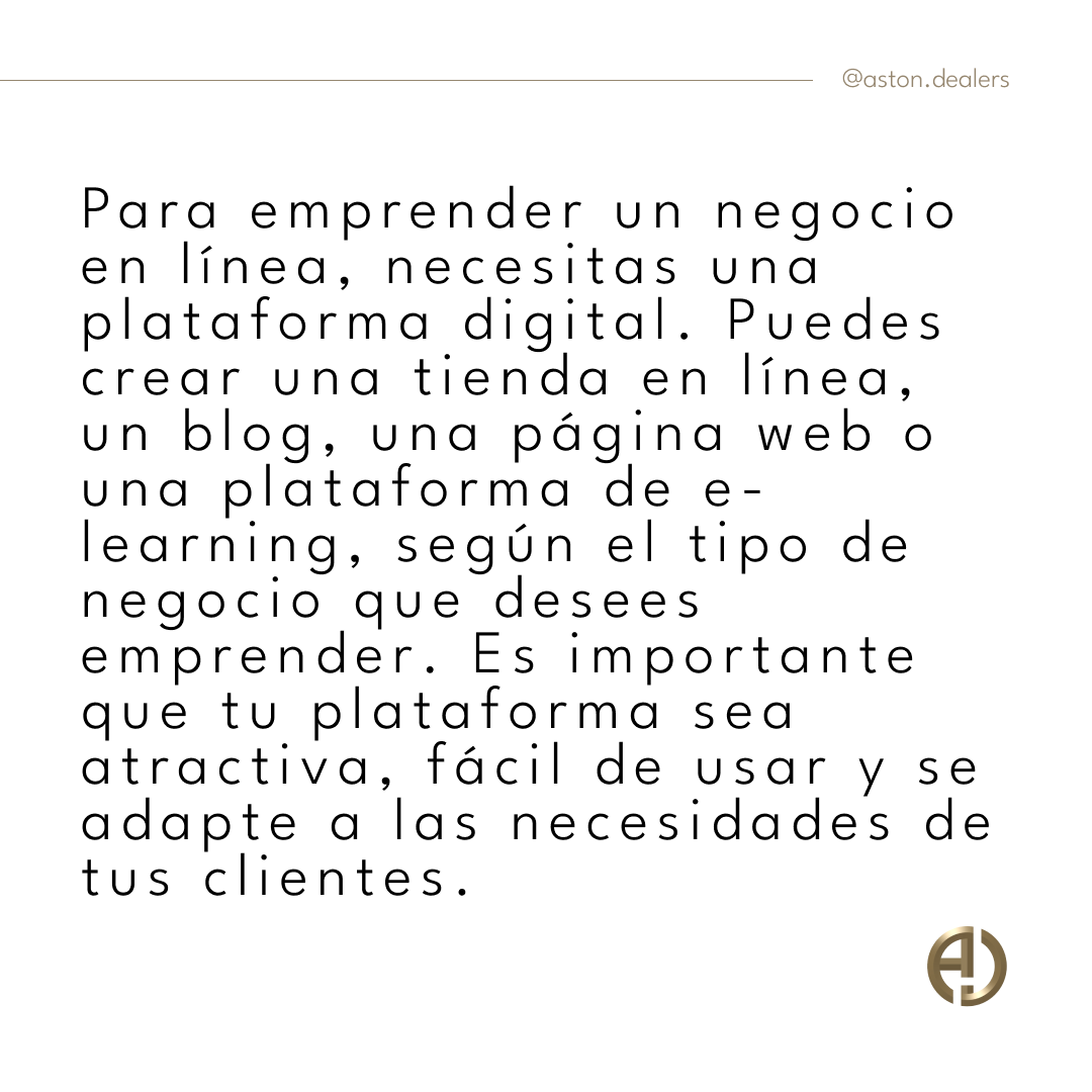 AstonDealers's tweet photo. Emprender un negocio en línea puede ser una aventura emocionante y gratificante si se hace de la manera correcta. Con estos consejos, estarás mejor preparado para comenzar tu propio negocio en línea desde cero. ¡Buena suerte!
#astondealers #adbusiness #negociosdigitales https://t.co/XQ86W3R3xu