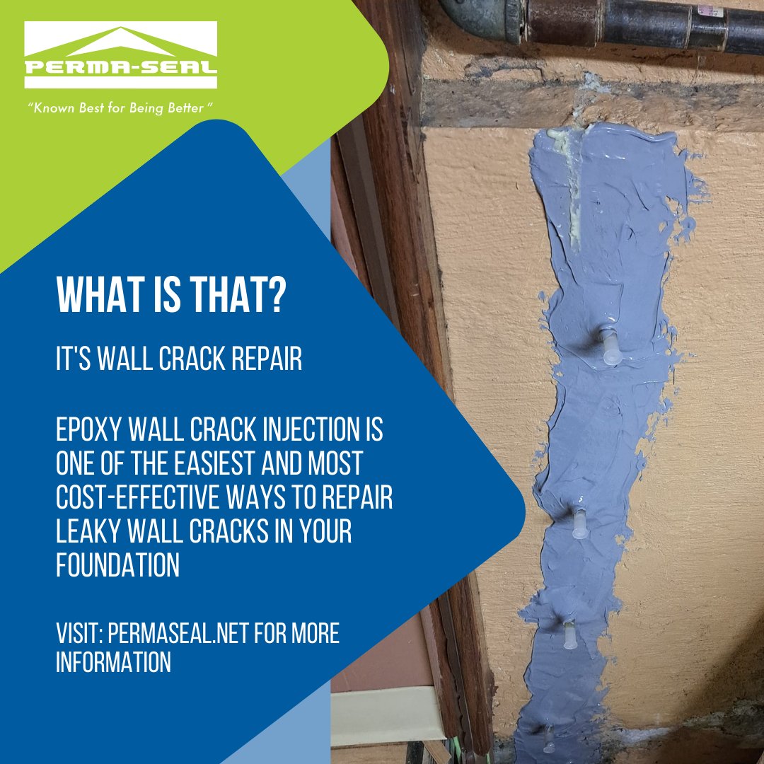 permasealchi's tweet image. Our team knows that not every waterproofing problem requires a full interior drainage system. We have the expertise and solutions you need to keep your home dry.

Contact our experts today for a free estimate!

#WallCrackRepair #GoPermaSeal #LeakyBasement #Chicago #Chicagoland