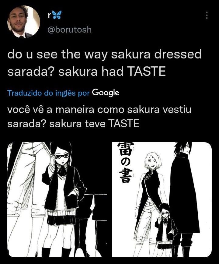 COMO SASUKE E SAKURA TIVERAM A SARADA!