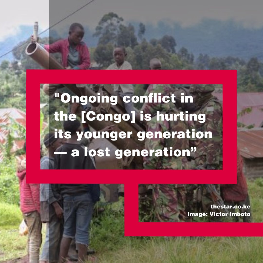 Ongoing conflict in DRC leaves young people w/few options. the-star.co.ke/news/big-read/…
War Child dreams of better opportunities & developed innovative radio-broadcast curriculum to allow young people to learn closer to home. 
warchild.ca/drc

#uncomfortabletruths #onyourradar