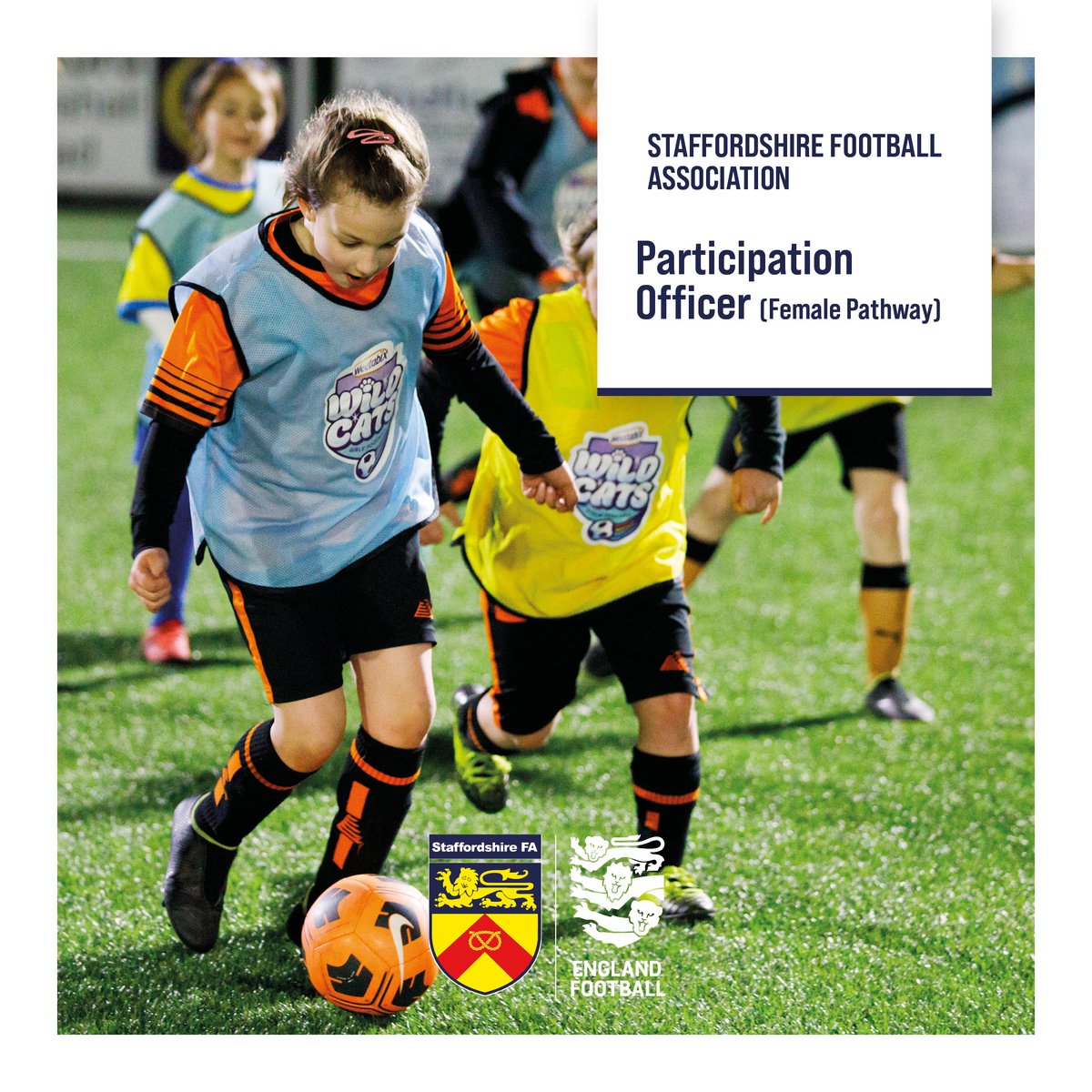 StaffordshireFA's tweet photo. Exciting opportunities at Staffordshire FA! Join us in shaping Staffordshire Football ⚽

▪️ Safeguarding &amp; Respect Officer
▪️ Participation Officer (Female Pathway)

Vacancies 👉 https://t.co/i1RpkXYNMC

#StaffordshireFootball https://t.co/IJ5aFzuWu1