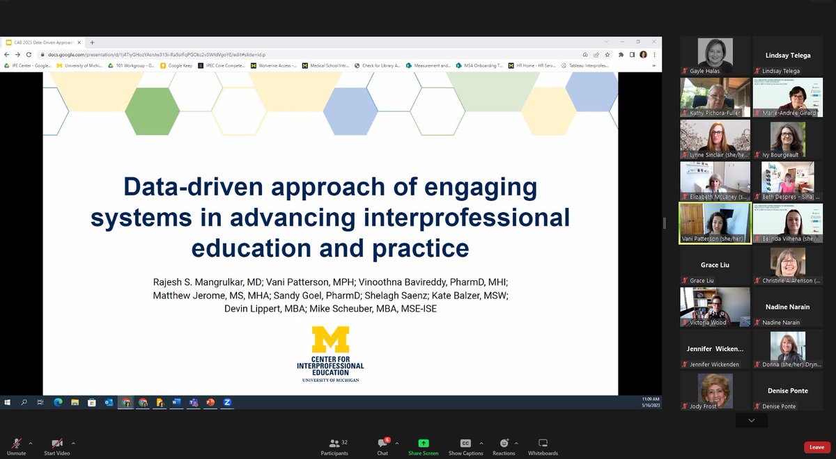 We are presenting at #CAB2023! Look for presentations from U-M participants across all three days and stop by our virtual exhibit!