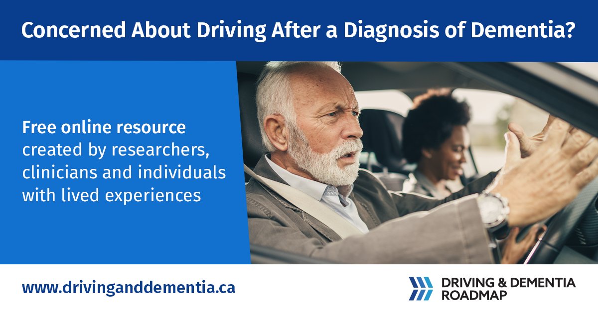 As part of UN Global Road Safety Week, learn how to make the safe choice and hang up your keys with the Driving and Dementia Roadmap. Researchers at Baycrest, <a href="/Sunnybrook/">Sunnybrook Health Sciences Centre</a> and <a href="/ccna_ccnv/">CCNA-CCNV</a> developed this free online Canadian resource. ow.ly/GfEu50OqhNc