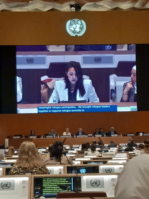 THREAD [1/3]

📢 Exciting news for #RefugeeParticipation! 

The Global Refugee Network (<a href="/KhankanHala/">Hala Khankan</a>) unveils 6 key interventions to empower refugees at the Global Refugee Forum (#GRF): 

1️⃣ Meaningful Refugee Participation to be a banner theme of the GRF.