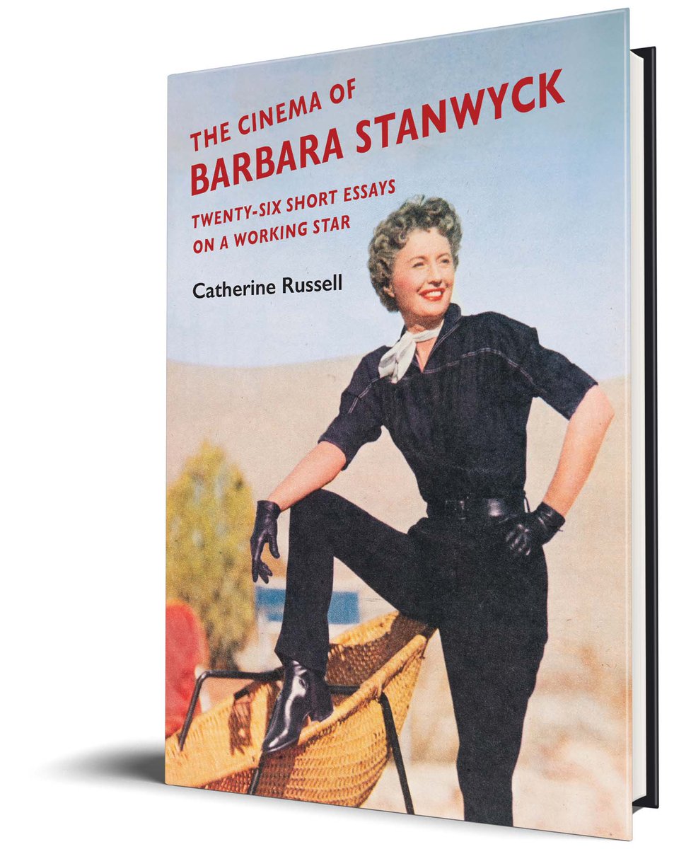 'I found that writing women’s history has challenges and opportunities that I had not expected.'
—Catherine Russell (@crusatconcordia; @Concordia), author of THE CINEMA OF BARBARA STANWYCK, answers questions about her #newbook on the UIP blog
ow.ly/RVrU50NUg0p