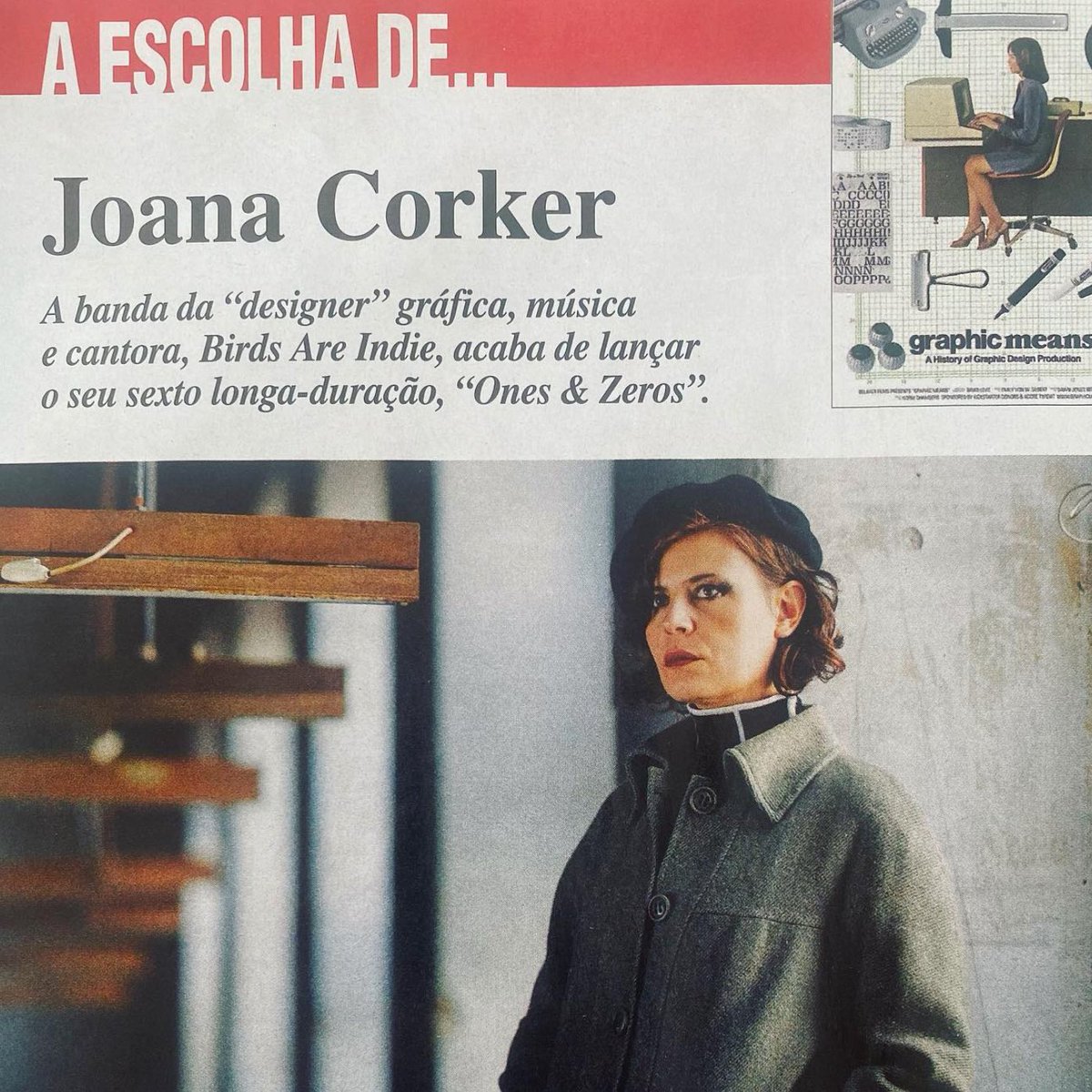 #thisisgroundcontrol to Revist Caras 

Um filme, um disco, um museu, um festival e um restaurante foram as escolhas de Joana Corker, de <a href="/birdsareindie/">Birds Are Indie</a>, para a revista Caras.

#birdsareindie #joanacorker #revistacaras
