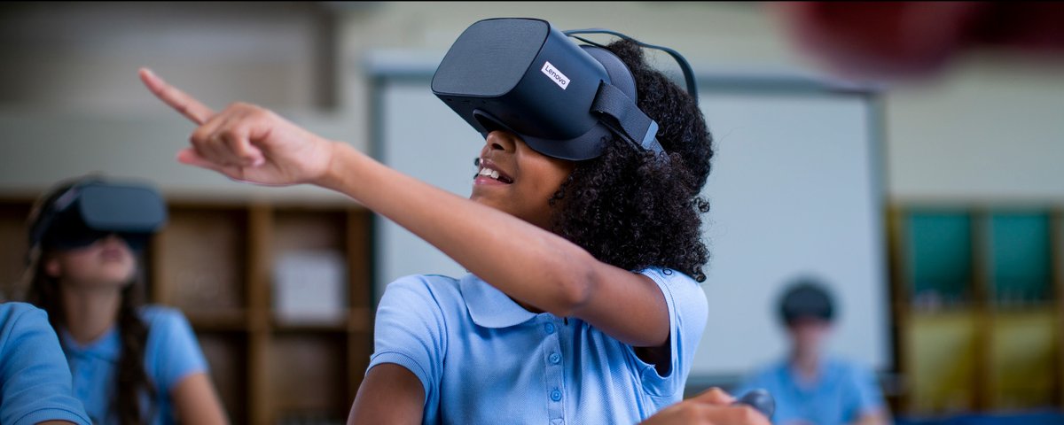Go beyond the limits of the classroom! The Lenovo Mirage headset is the perfect device to pair virtual reality with the classroom!  Click the link in our bio to learn more about the Mirage Headset!

#Virtualclassroom #interactivelearning #teach #VR #classroomtools