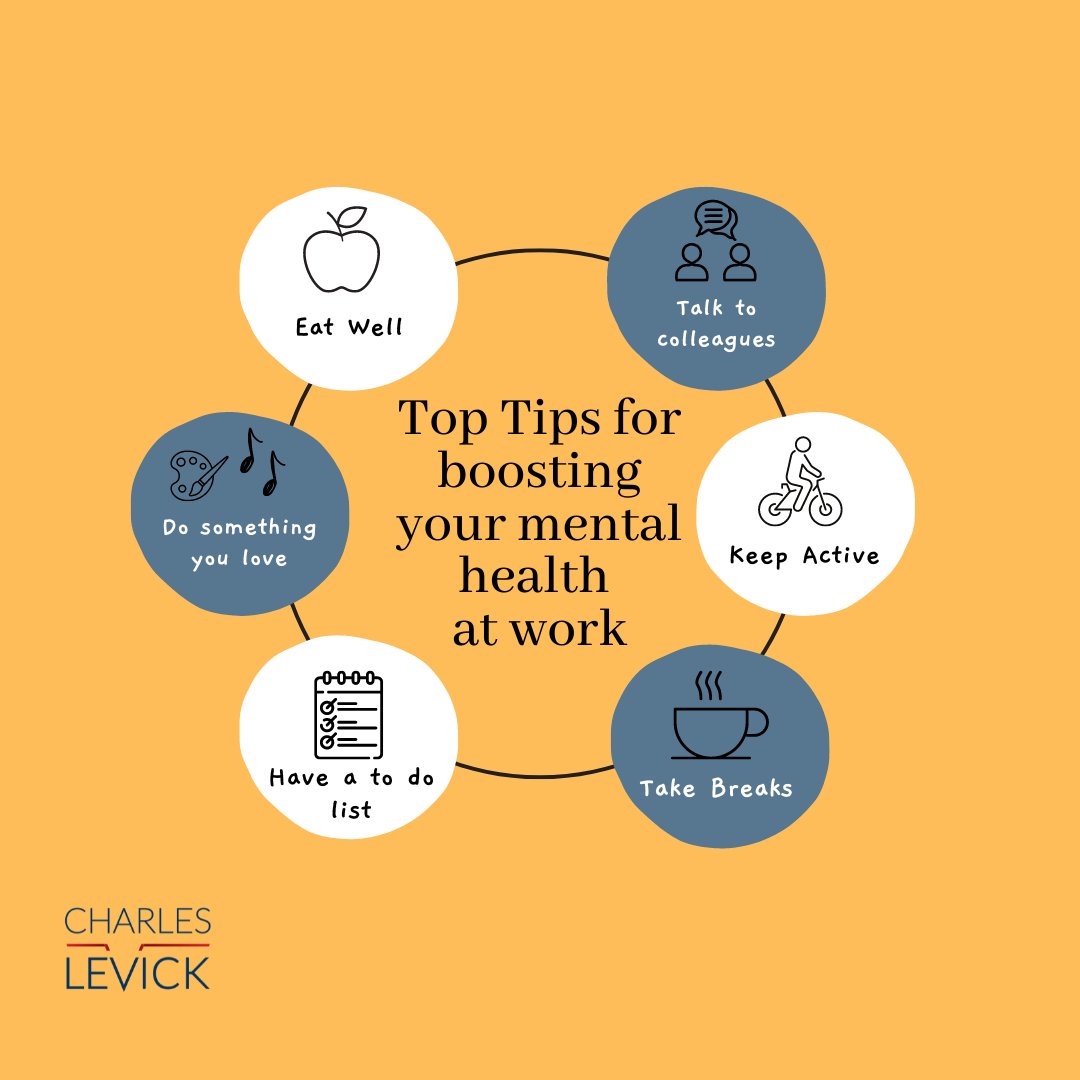 Charles Levick Ltd (@charleslevick) on Twitter photo Some top tips to boost your mental wellbeing in the workplace! <a href="/charleslevick/">Charles Levick Ltd</a> 
linkedin.com/feed/update/ur…
#charleslevick #mentalwellness #mentalwellbeing #ToHelpMyAnxiety  #mentalhealthawarenessweek2023 
#mentalhealthatwork #recruitment  #london #toptips Some top tips to boost your mental wellbeing in the workplace! <a href="/charleslevick/">Charles Levick Ltd</a> 
linkedin.com/feed/update/ur…
#charleslevick #mentalwellness #mentalwellbeing #ToHelpMyAnxiety  #mentalhealthawarenessweek2023 
#mentalhealthatwork #recruitment  #london #toptips