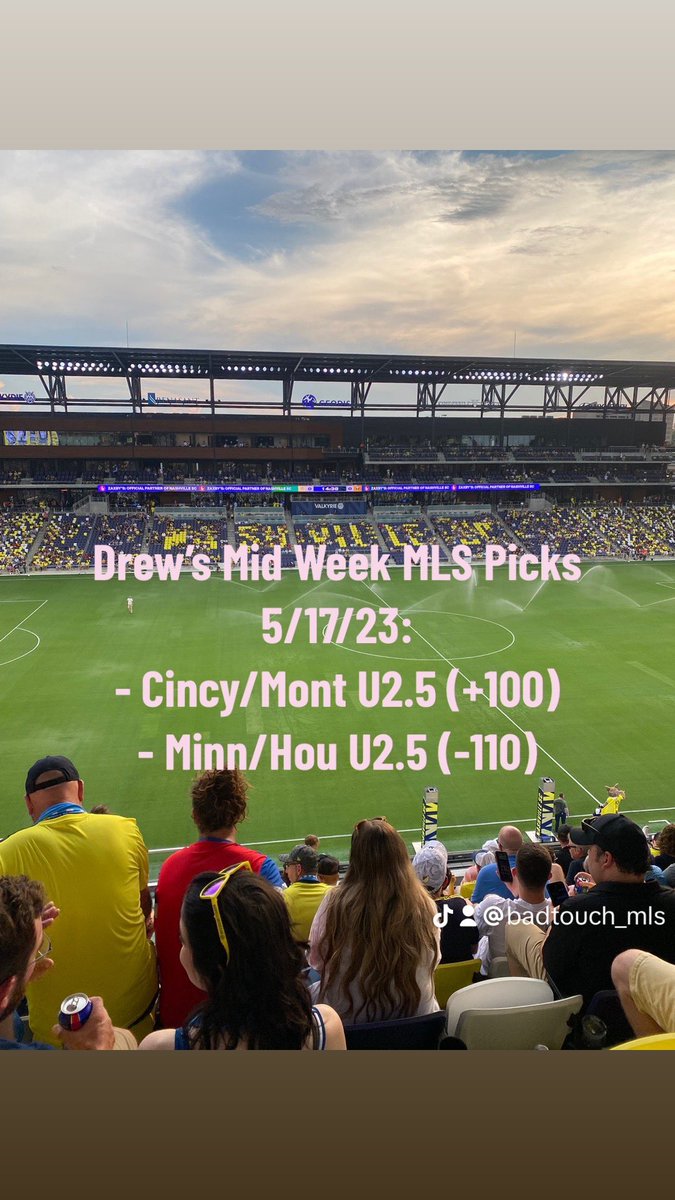 GamblingMLS's tweet photo. @drew2ellis #MLS Mid-Week Picks

#gamblingtwitter https://t.co/ogoLBcYEEH