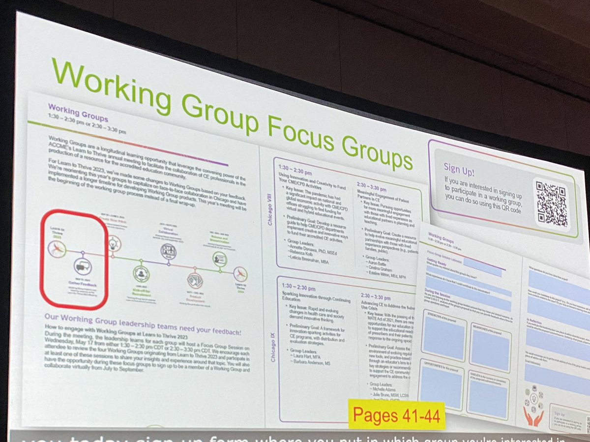 EdeMitton's tweet photo. #patientparners working group happening today @accme2023, #learntothrive2023 https://t.co/lyS76dunq0