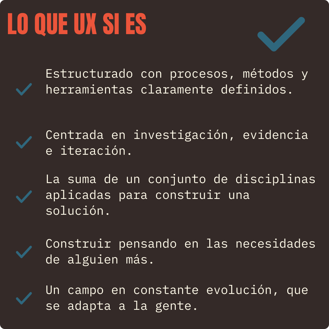 AdrianSolca's tweet photo. Si tu preguntas en un cuarto llenos de profesionales de UX por una definición de qué es, vas a obtener decenas de respuestas diferentes.

Como profesionales no podemos pretender dedicarnos a algo que no podemos entender o definir. https://t.co/1IlGLlLHLs