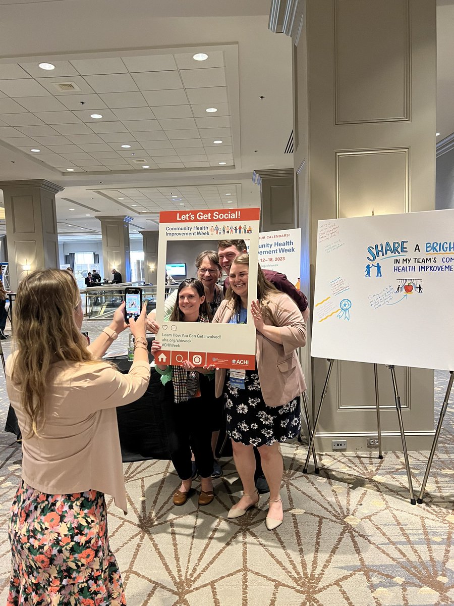 The @EssentiaHealth community health team is gearing up for #CHIWeek! Be sure to stop by the table at the #healthequityconf to grab an inspiration card + snap a pic for social! @communityhlth