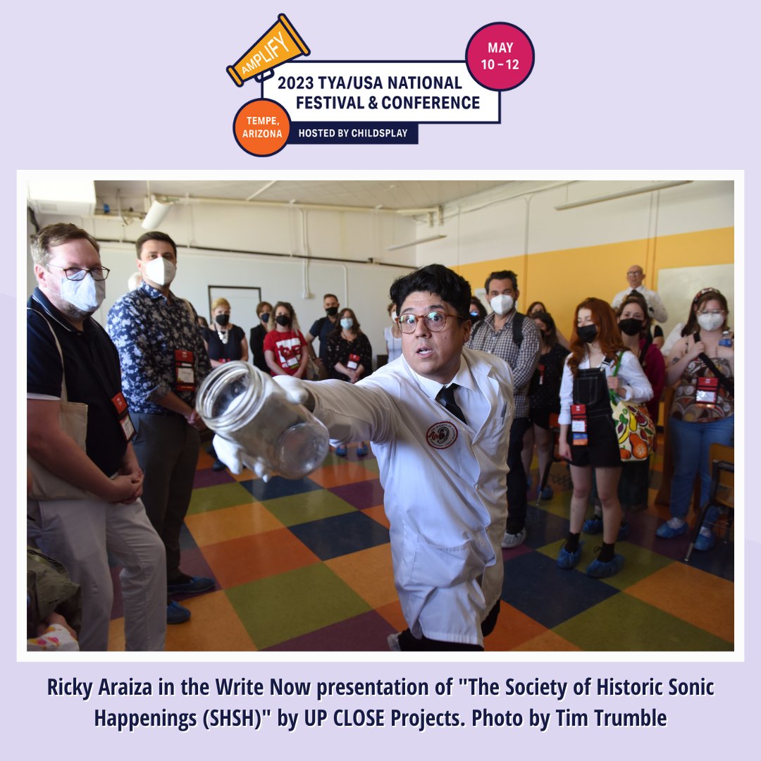 Thank you to the 300+ theatre-makers who joined us in Tempe, AZ at our 2023 National Festival &amp; Conference! Our Festival &amp; Conference continues next month through the Virtual Track! Click here for more information: tyausa.org/virtual23/ #amplifyTYA23