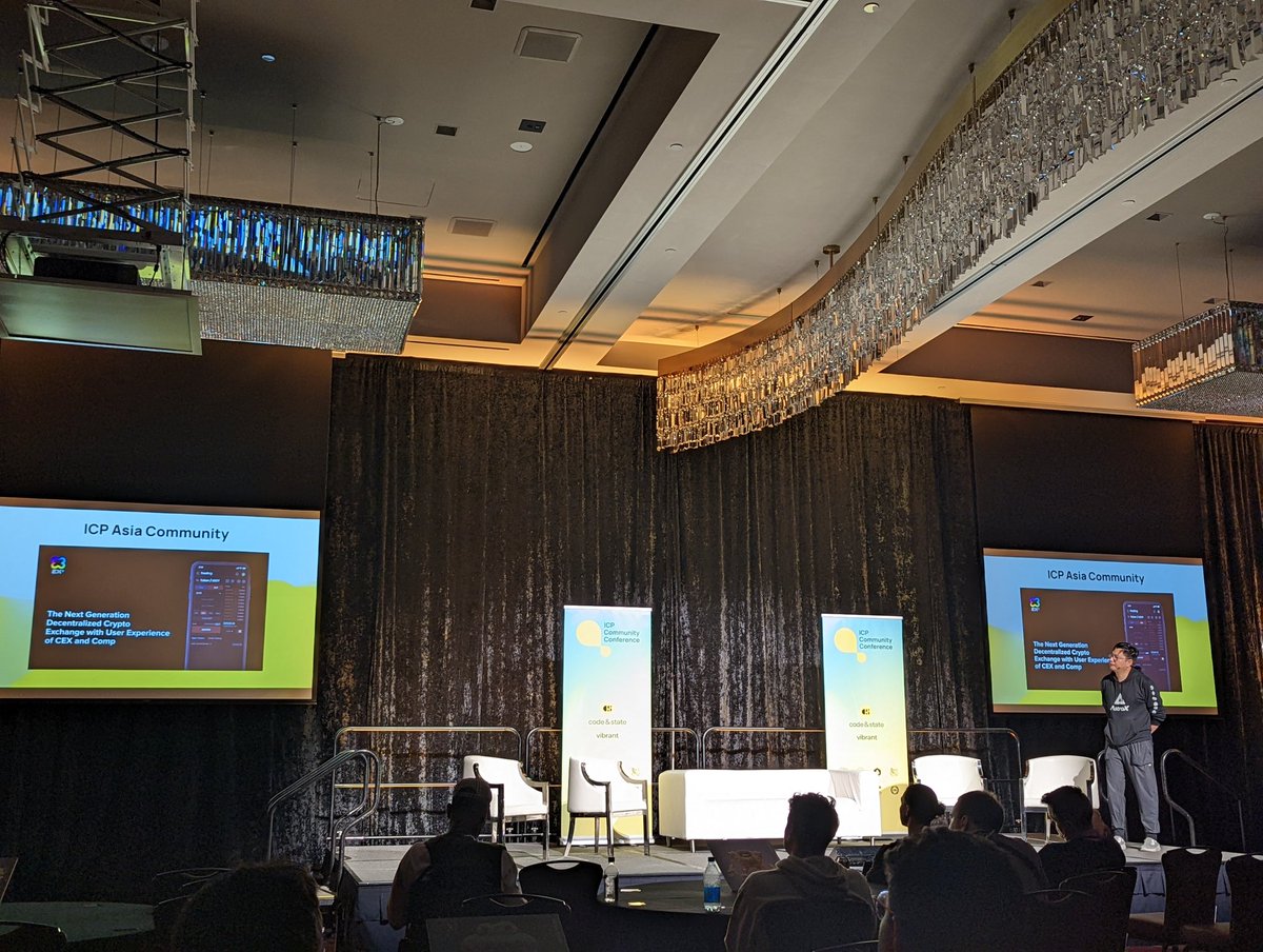 Shout out to <a href="/ghostcorn/">neeboo</a> and  <a href="/Astrox_Network/">AstroX Official</a> for highlighting all the great projects coming out of the #ICP Asia ecosystem at #ICPCC2023 🤯